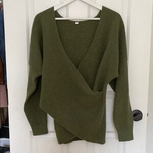 Olive Green Women's Sweater